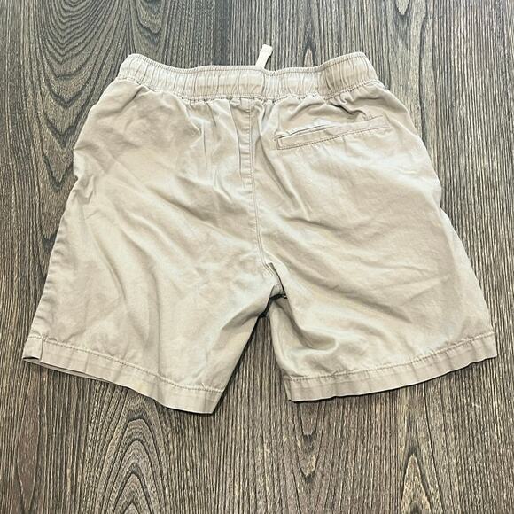 Old Navy Kids Boys Chino Shorts Drawstring Elastic Waist Cotton Tan Size L 10-12 - Picture 6 of 6
